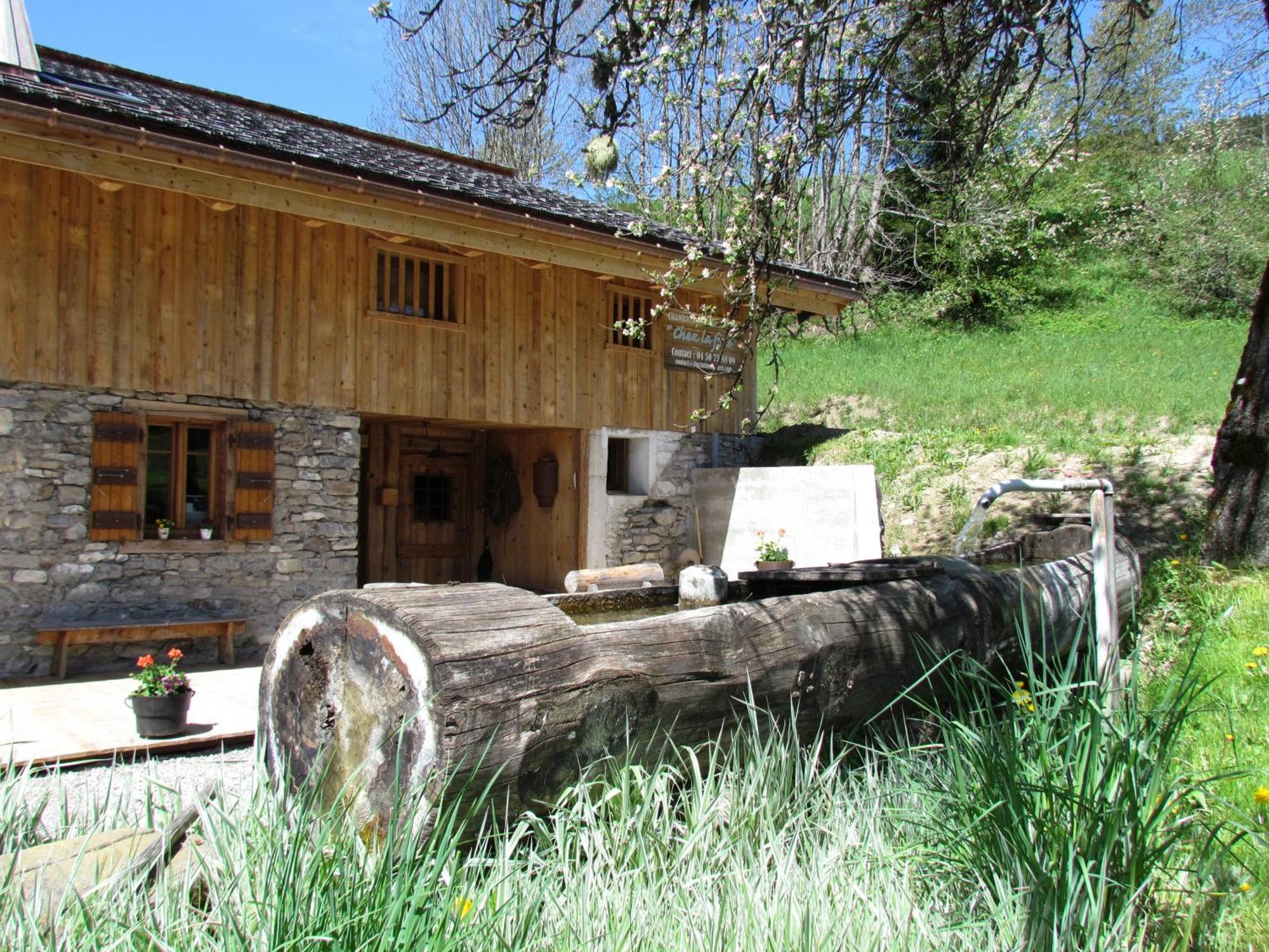 Chez La Fine Bed & Breakfast Les Gets Dış mekan fotoğraf