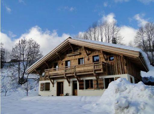 Chez La Fine Bed & Breakfast Les Gets Dış mekan fotoğraf